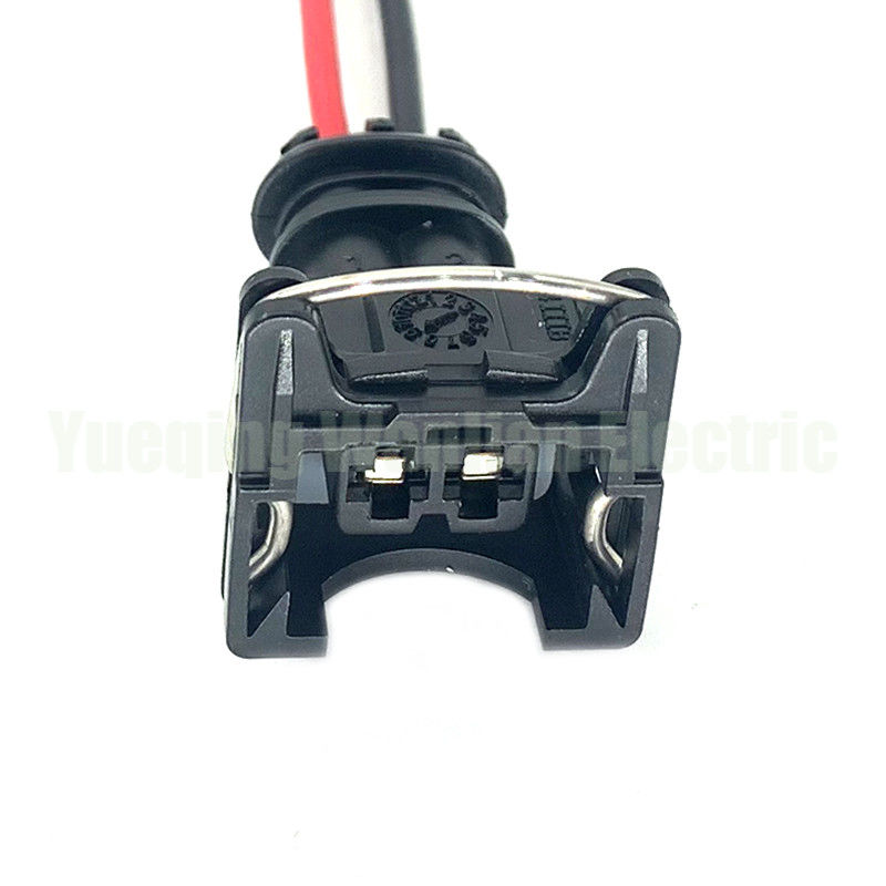 2 Pin 282189-1 282762-1 0-282762-1 Weibliche schwarze Auto Power Timer Drahtanschluss