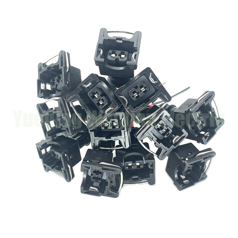 2 Pin 282189-1 282762-1 0-282762-1 Weibliche schwarze Auto Power Timer Drahtanschluss
