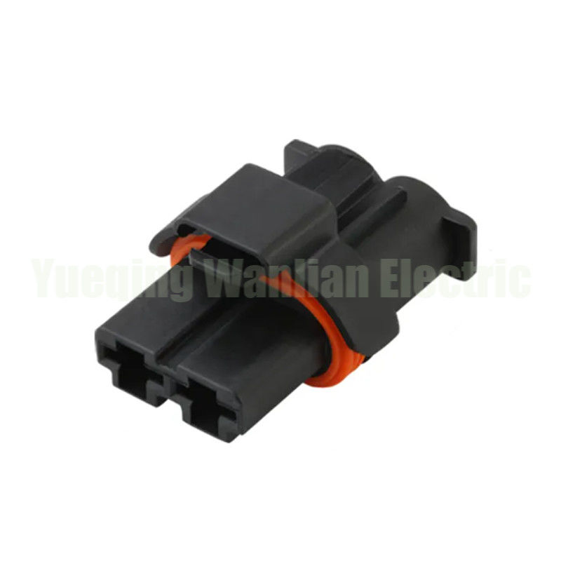 2 Pin 1544361-1 adequado para enchufe de resistencia de ventilador electrónico Automobil Elektronischer Lüfterstecker
