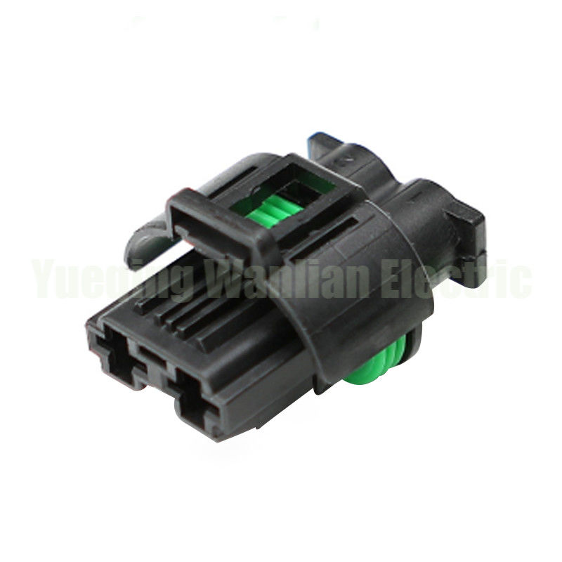 2 Pin 1544317-1 Wasserdichtes Fahrzeug Hochleistungsstrom Kunststoff-Gehäuse-Anschluss Automobilventilator Motor Kabel Steckdose