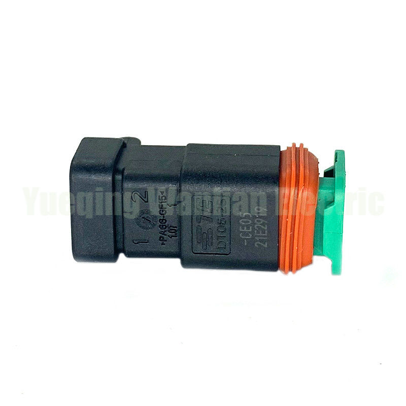 2 Pin DT06-2S-CE05 Anschluss für Fahrzeuganschlüsse Anschluss für Drahtgurt-Terminal Elektrische Fahrzeuganschluss