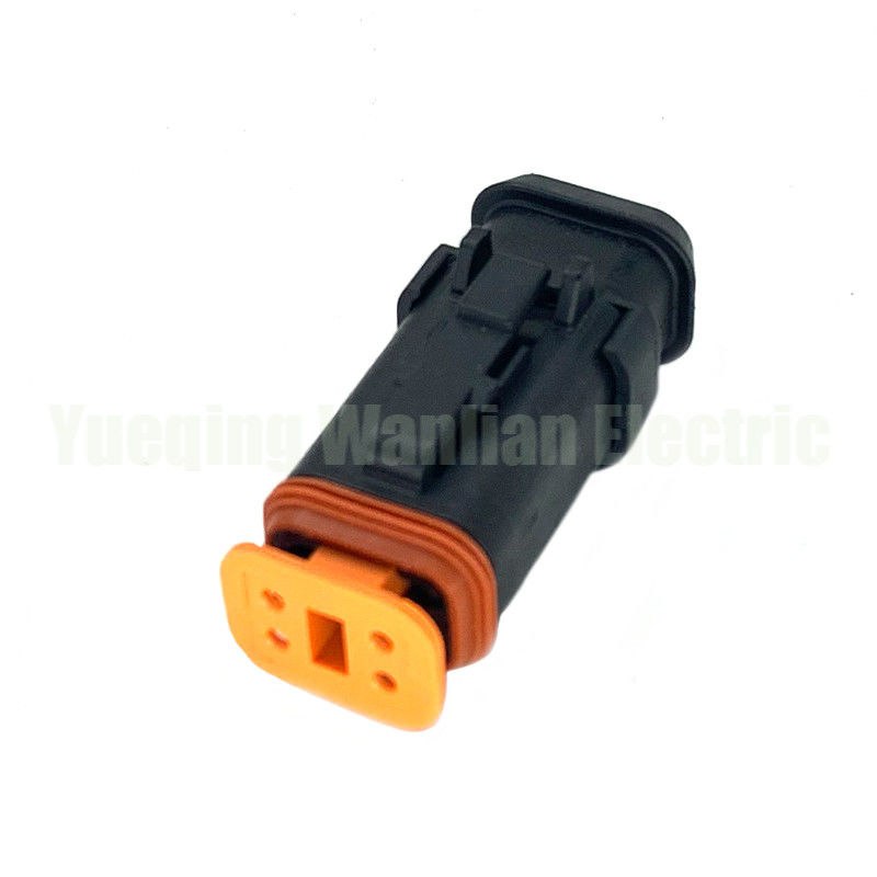 4 Pins DT06-4S-EP11 Kunststoff elektrischer Stecker wasserdichte Verkabelung Gurt Kabelanschluss Weiblicher Anschluss mit Langen Ende Kappe