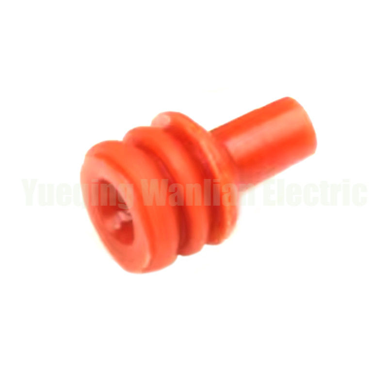 Rot 184140-1 Automobilstecker Gummiverschluss Superdrahtverschlüsse für Automobilanschluss