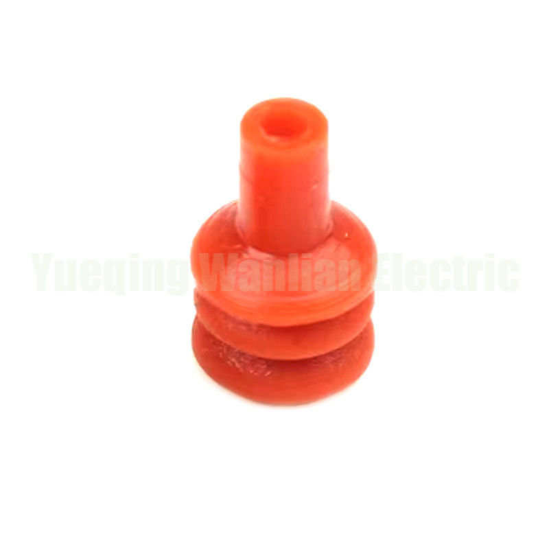 Rot 184140-1 Automobilstecker Gummiverschluss Superdrahtverschlüsse für Automobilanschluss