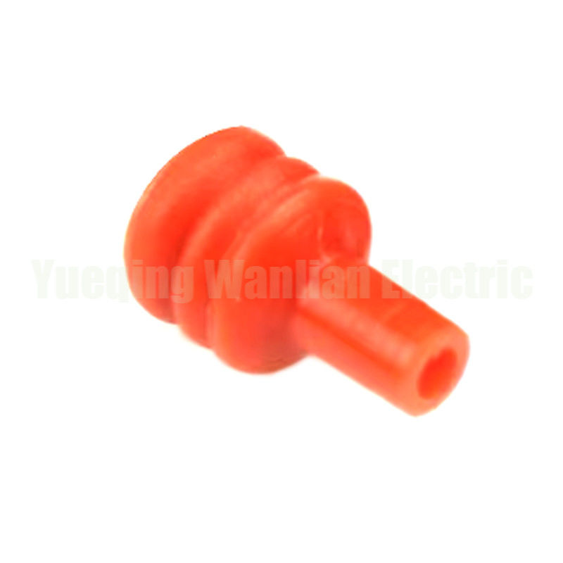 Rot 184140-1 Automobilstecker Gummiverschluss Superdrahtverschlüsse für Automobilanschluss