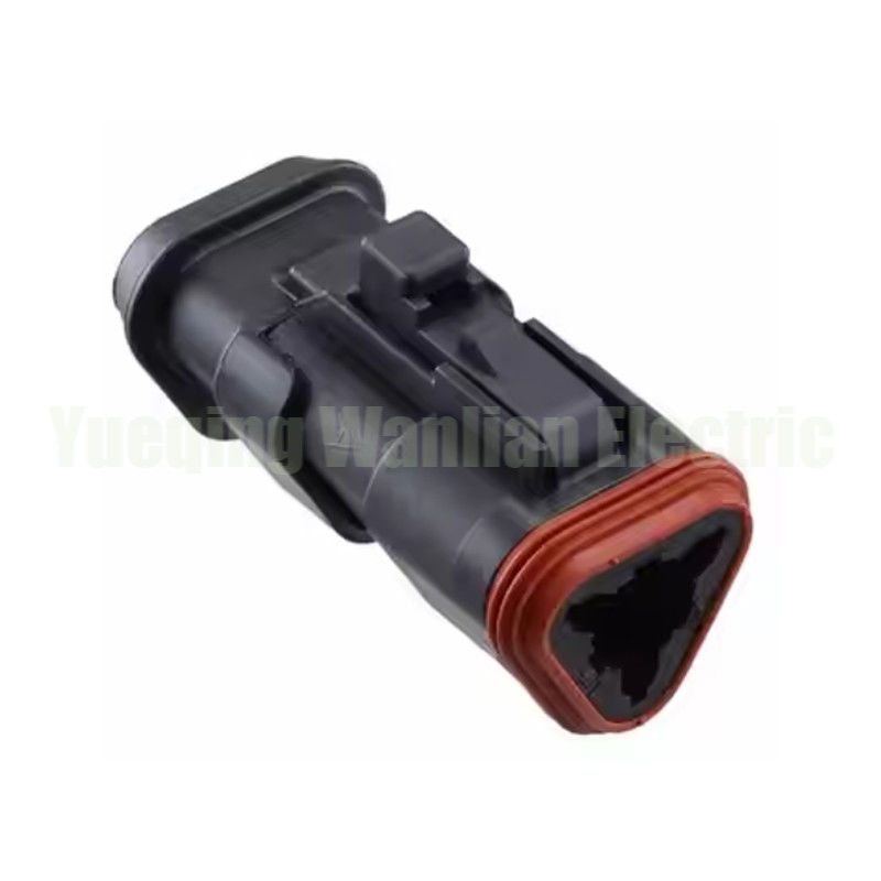 DT06-3S-EP11 Deutsch DT Schwarz 3-Pin-Konnektor für Mann und Frau mit Langen Kappe