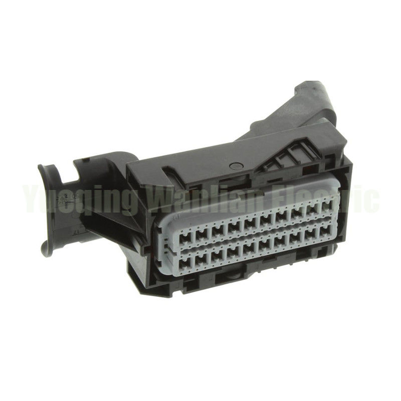 34566-0803 80 Pin Automobil ECU Steckdose Steckdose Schwarz Farbe