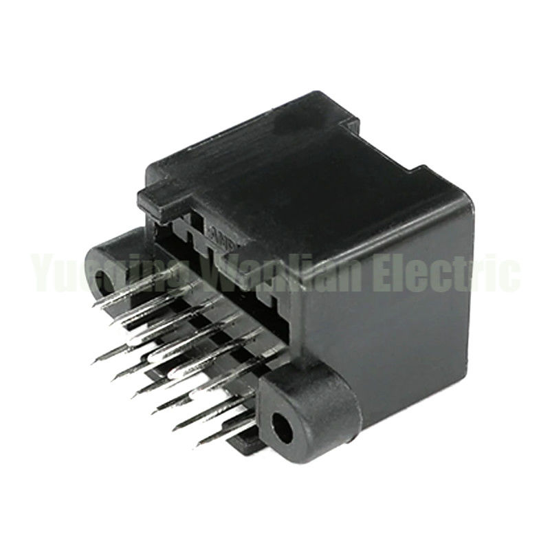 12 Pin 174973-2 Automobilverbindung PCB Montage Kopf vertikaler Draht-zu-Board Steckdose