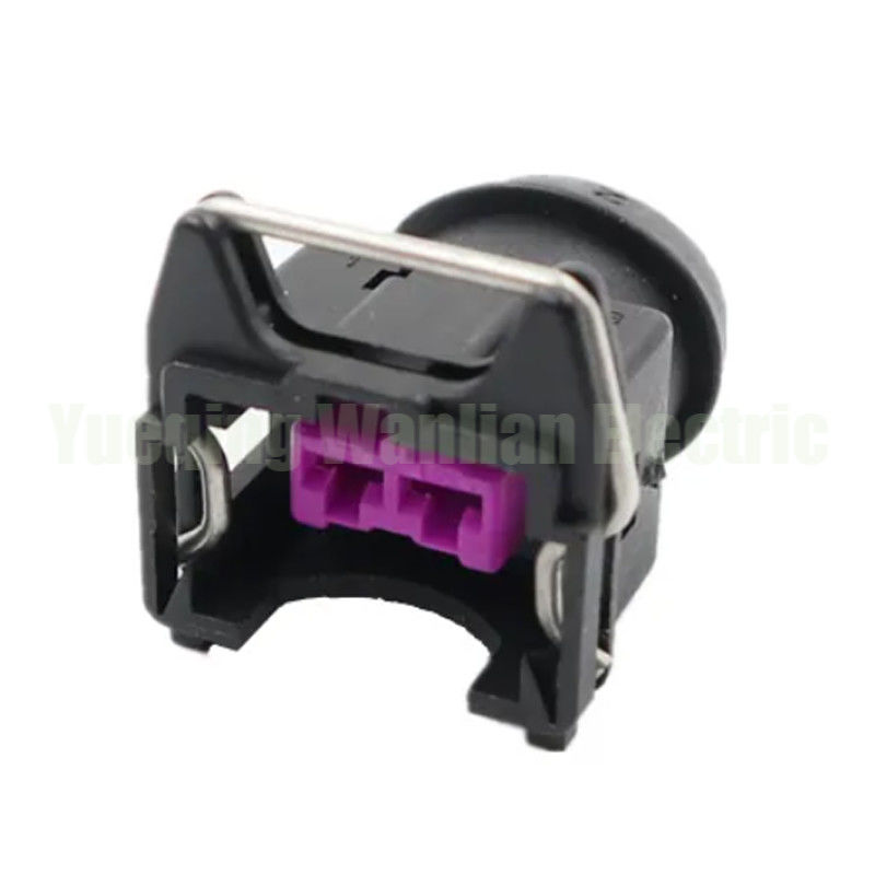 443906232 Weiblicher Auto-Wasserdichtes Stecker EV1 Auto-Brennstoffspritzer Stecker 2 Pin