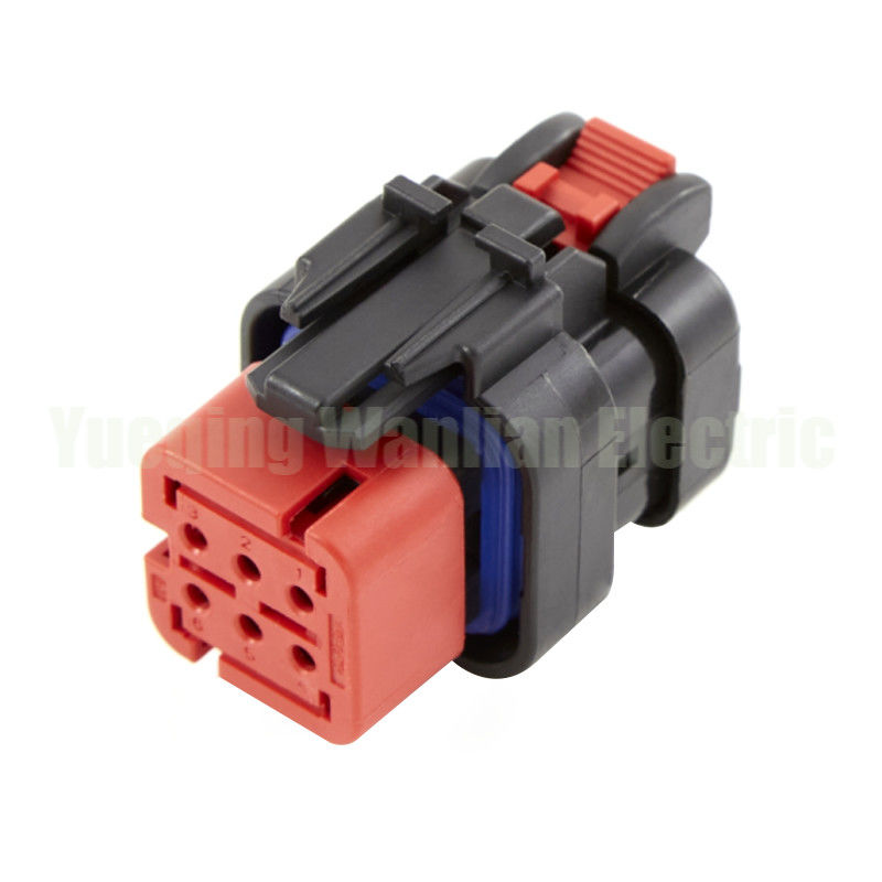 6 Pin 776433-1 776531-1 Auto elektrische Draht weibliche Docking unversiegelte Steckdose Wechselstromversammlung