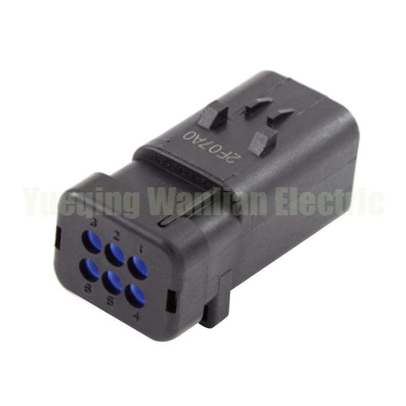 776434-1 AMPSEAL Versiegelte männliche Drahtverbindung 6 Pins für Graber Bagger Camshaft Sensor Stecker Gurt