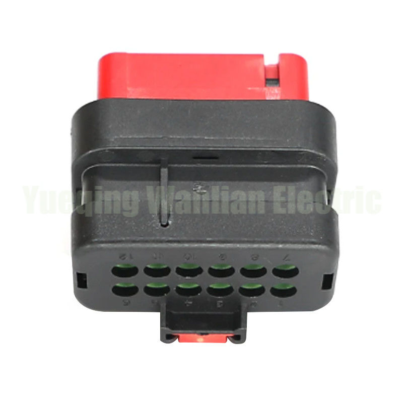 776437-1 776533-1 12-Pin-Automobilanschluss AMPSEAL Wasserdichtes Versiegeltes Gurtzeug Weibliches Steckfach