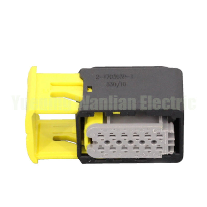 2-1703639-1 12-Pin-HDSCS-Anschluss Weibliche wasserdichte elektrische Anschlüsse für Automobile