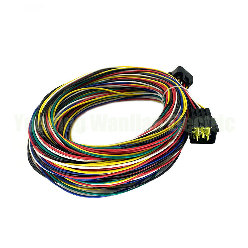 16 Pin FW-C-16M-B FW-C-16F-B Schwarz Furukawa Versiegelte wasserdichte elektrische Auto Draht Gurt Stecker