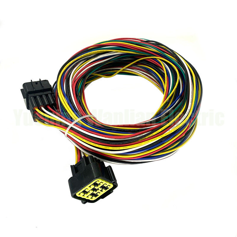 16 Pin FW-C-16M-B FW-C-16F-B Schwarz Furukawa Versiegelte wasserdichte elektrische Auto Draht Gurt Stecker