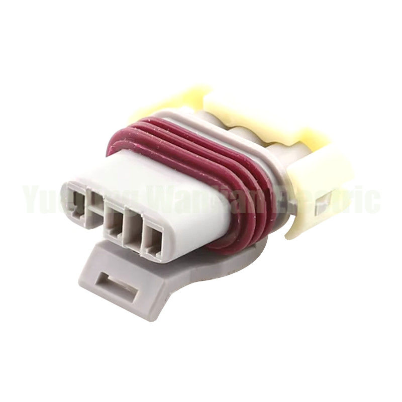 3 Pin 12129946 Kartensensor Stecker Grauer weiblicher Stecker Autoelektrischer Stecker