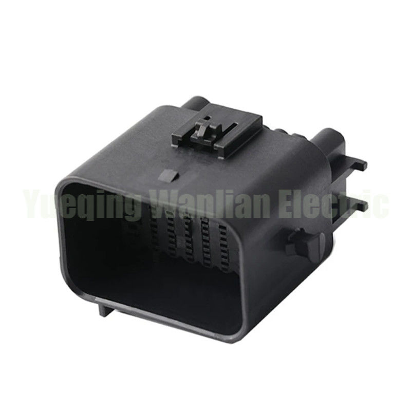 36 Pin 1743062-2 ECU Schwarzer Steckdosis Automobil Wasserdichtes männliches Kabelstecker