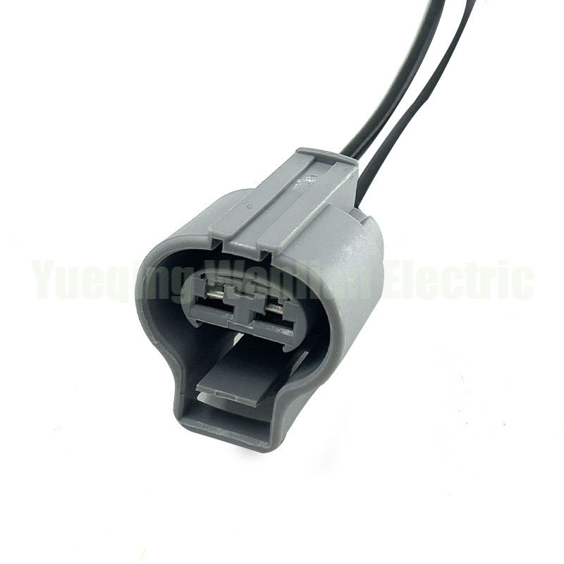 2 Pin 176146-6 weibliche elektronische Lüftersteckdose Automatikanschluss 4,8mm Serie Steckdose