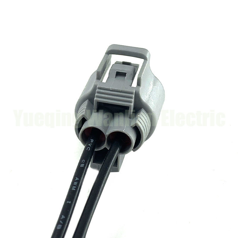 2 Pin 176146-6 weibliche elektronische Lüftersteckdose Automatikanschluss 4,8mm Serie Steckdose