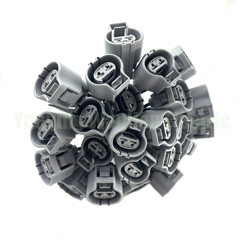 2 Pin 176146-6 weibliche elektronische Lüftersteckdose Automatikanschluss 4,8mm Serie Steckdose