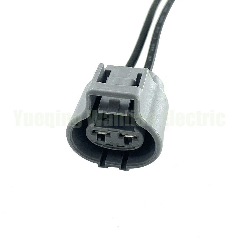 2 Pin 176146-6 weibliche elektronische Lüftersteckdose Automatikanschluss 4,8mm Serie Steckdose