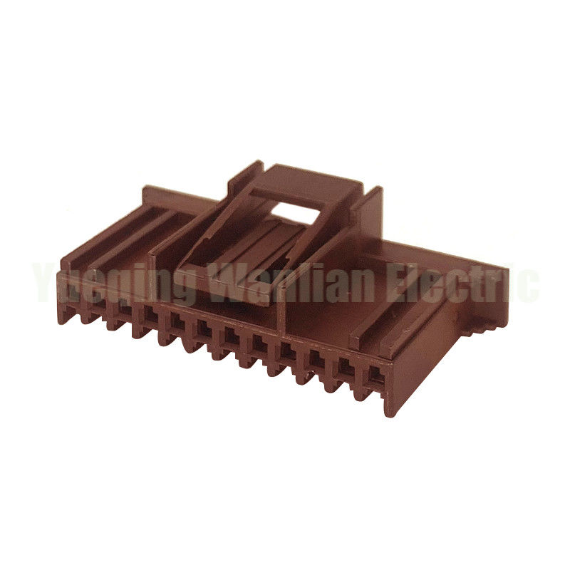 12 Pin 211PC122S1017 Weiblicher unverschlossener Stecker Automatikstecker braune Farbe FCI