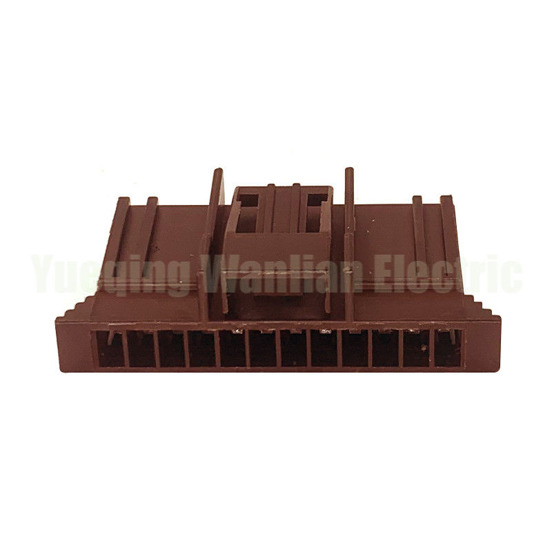 12 Pin 211PC122S1017 Weiblicher unverschlossener Stecker Automatikstecker braune Farbe FCI
