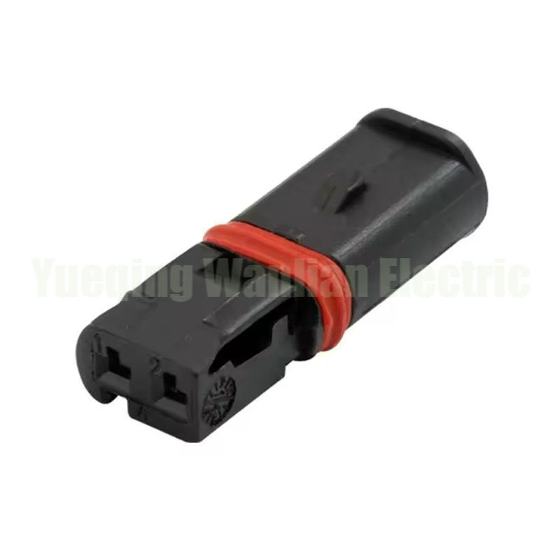 2 Pin 872-406-501 Fahrzeugverkabelung, Wasserdichte Steckdose, Plastikgehäuse, Versiegelter Stecker