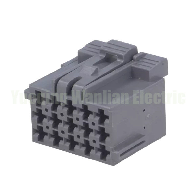 15 Pin 1-967623-6 Auto Unverschlossener Stecker Autoveränderung Stecker Teile Grau Automobil AC Montage Verkabelung Steckdose