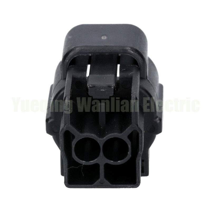 2 Pin 0-0174352-2 wasserdichtes Draht schwarzer weiblicher Stecker