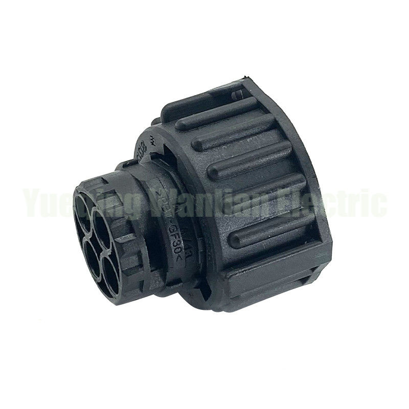 4 Pin 1-967325-1 Automobil rundes umgekehrtes Solenoidventil Stecker Automobil Rohrleitungsübertragungsanschluss
