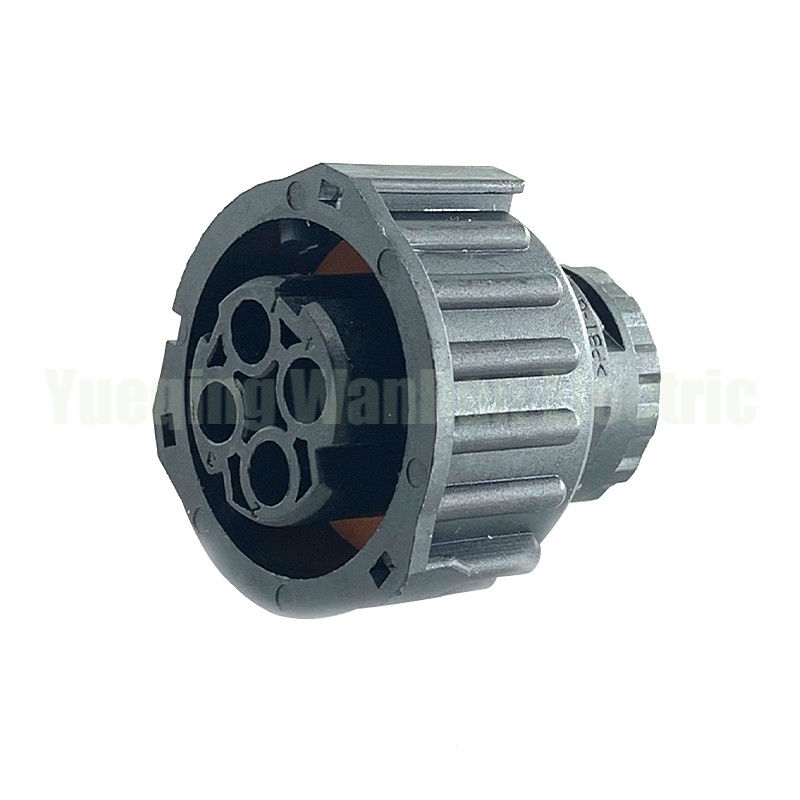 4 Pin 1-967325-1 Automobil rundes umgekehrtes Solenoidventil Stecker Automobil Rohrleitungsübertragungsanschluss