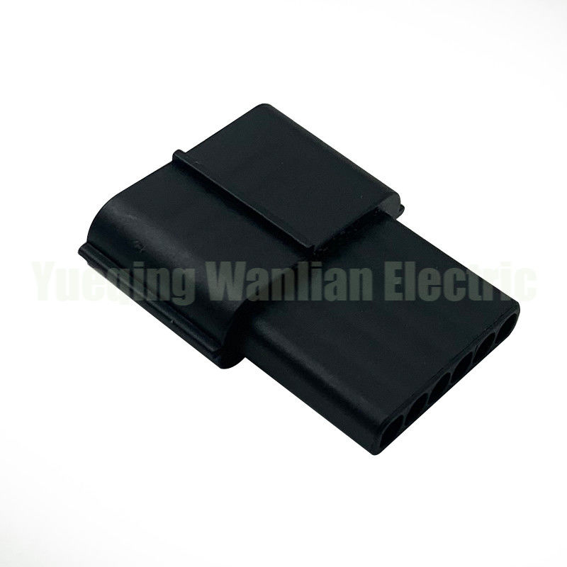 6 Pin WL0631-1.5-11 Wasserdichtes Auto-Beschleuniger Gaspedal Stecker Schwarzer Stecker