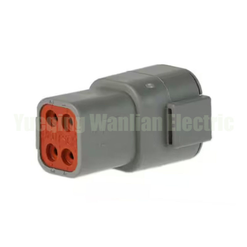 4 Pins DTP04-4P DTP-Konnektor Wasserdichte Steckdose Stromanschluss Steckdose