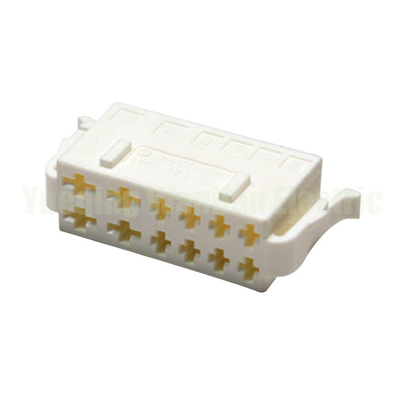12 Pin 1118-3724500 Fahrzeugweißer Stecker weiblicher Stecker Steckverbinder