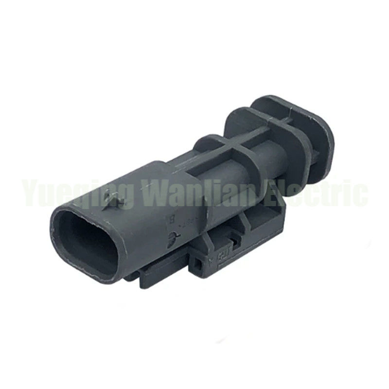 2 Pin 2-1703498-3 Wasserdichtes Kabelanschluss für Automobile Elektro-Plastikdraht Gurt Steckdose männlicher Stecker