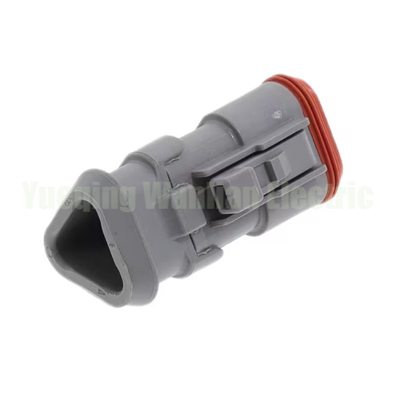 3 Pins DT06-3S-CE04 Automobilanschluss Flat Tail Cover wasserdicht Steckverbindung Kabel Gurtanschluss WL3032T3-1.6-21
