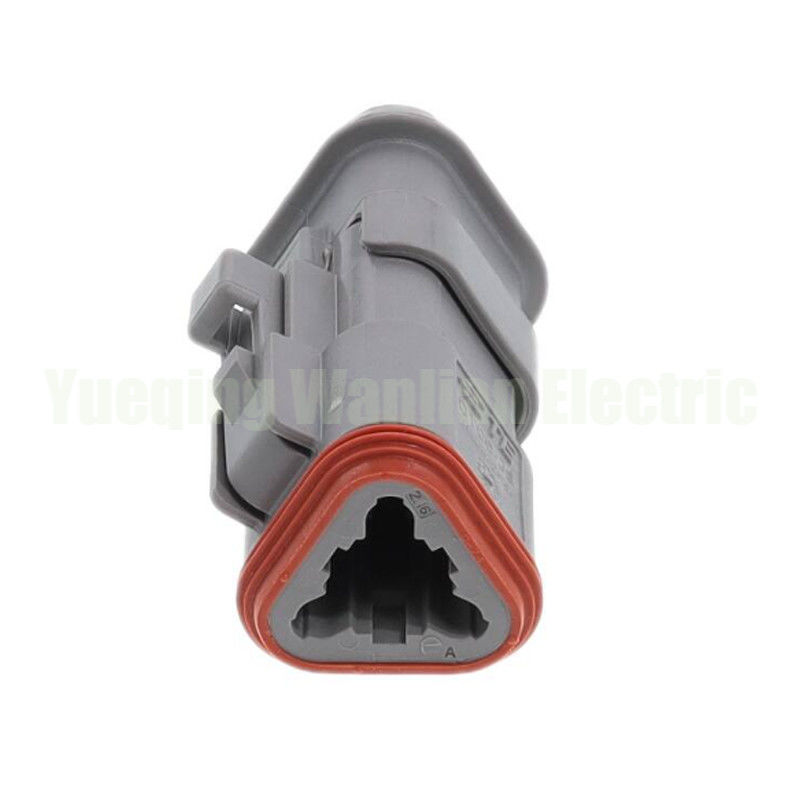 3 Pins DT06-3S-CE04 Automobilanschluss Flat Tail Cover wasserdicht Steckverbindung Kabel Gurtanschluss WL3032T3-1.6-21
