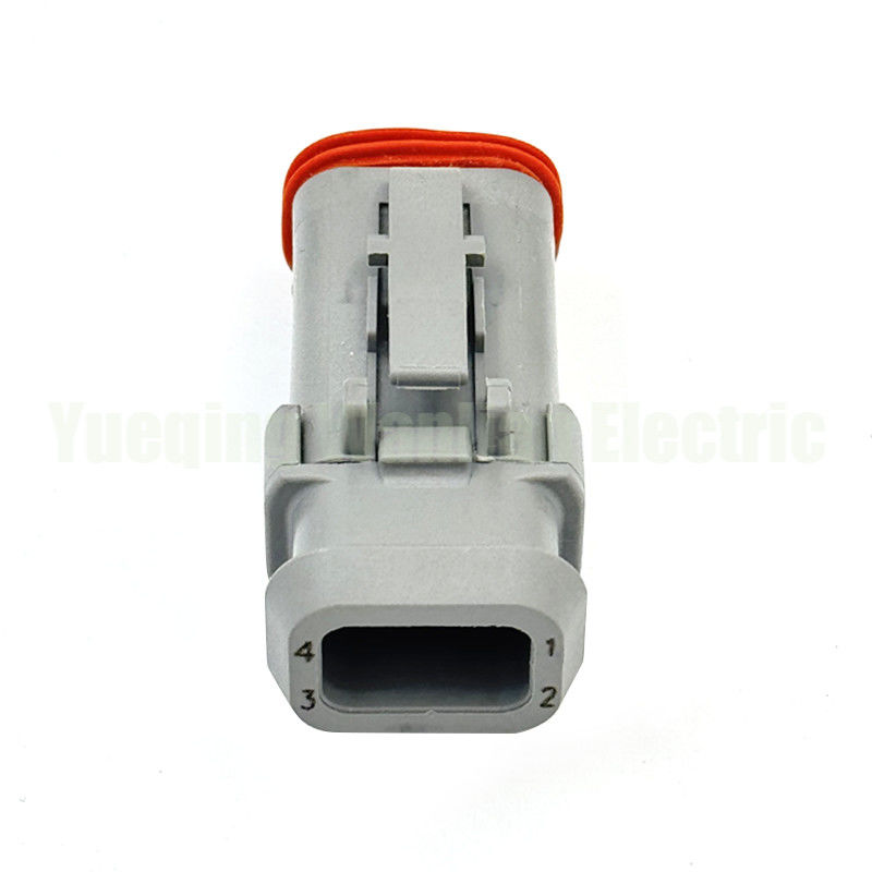 4 Wege DT06-4S-E008 Deutsch DT-Serie Steckdose Automobilanschluss Stecker Grau