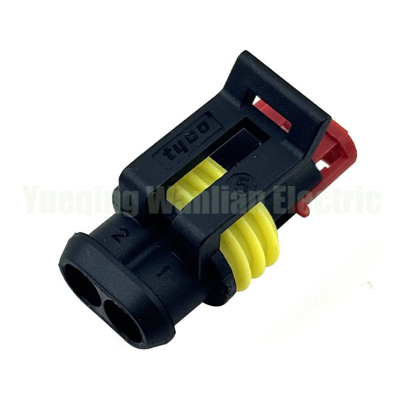 2 Pin 282080-1 1,5 mm Serie Steckdosenkontakte Steckverbinder Diskretes Drahtgehäuse