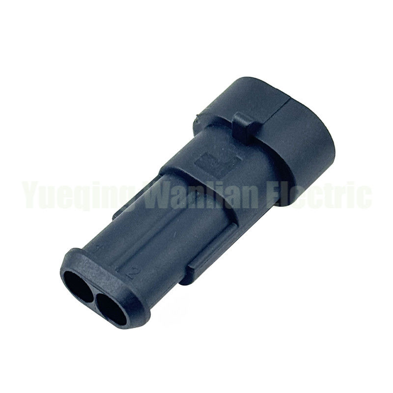 2 Pin 282104-1 Fahrzeuganschluss Gehäuse Schwarz 1.5 Serie Anschlüsse