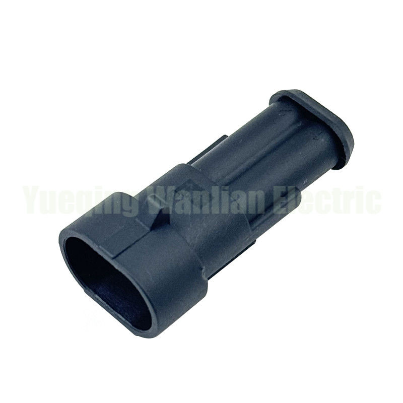 2 Pin 282104-1 Fahrzeuganschluss Gehäuse Schwarz 1.5 Serie Anschlüsse
